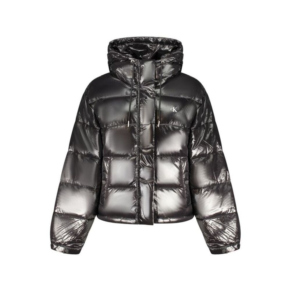 Calvin Klein Black Polyester Women Women's Jacket